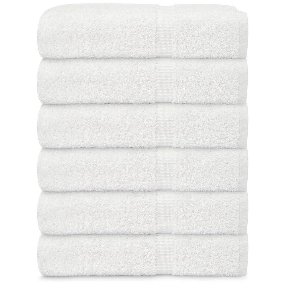 Kit Toalhas de Banho em 100% Algodão Premium com 6 Peças para Banheiro, Cozinha, Spa, Hotel e Academia, GOLD TEXTILES