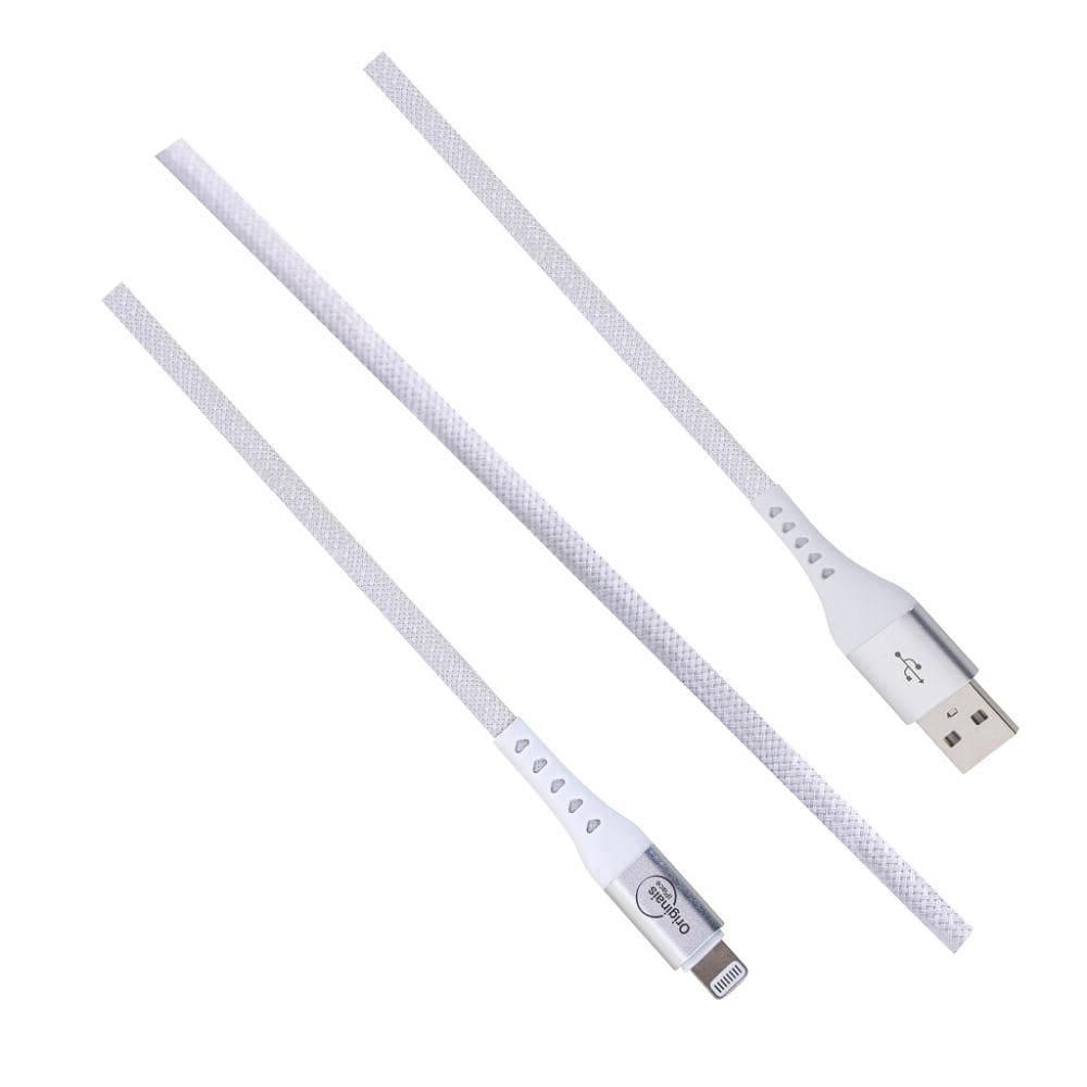 Cabo USB-A para Lightning 1,2 m, Originais iPlace, Branco
