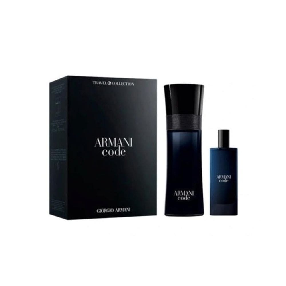 Perfume Armani Code Men EDT 125 ml + 15 ml em spray de viagem