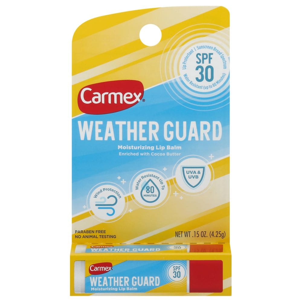 Bálsamo labial Carmex hidratante para todos os climas SPF30 4,25 ml