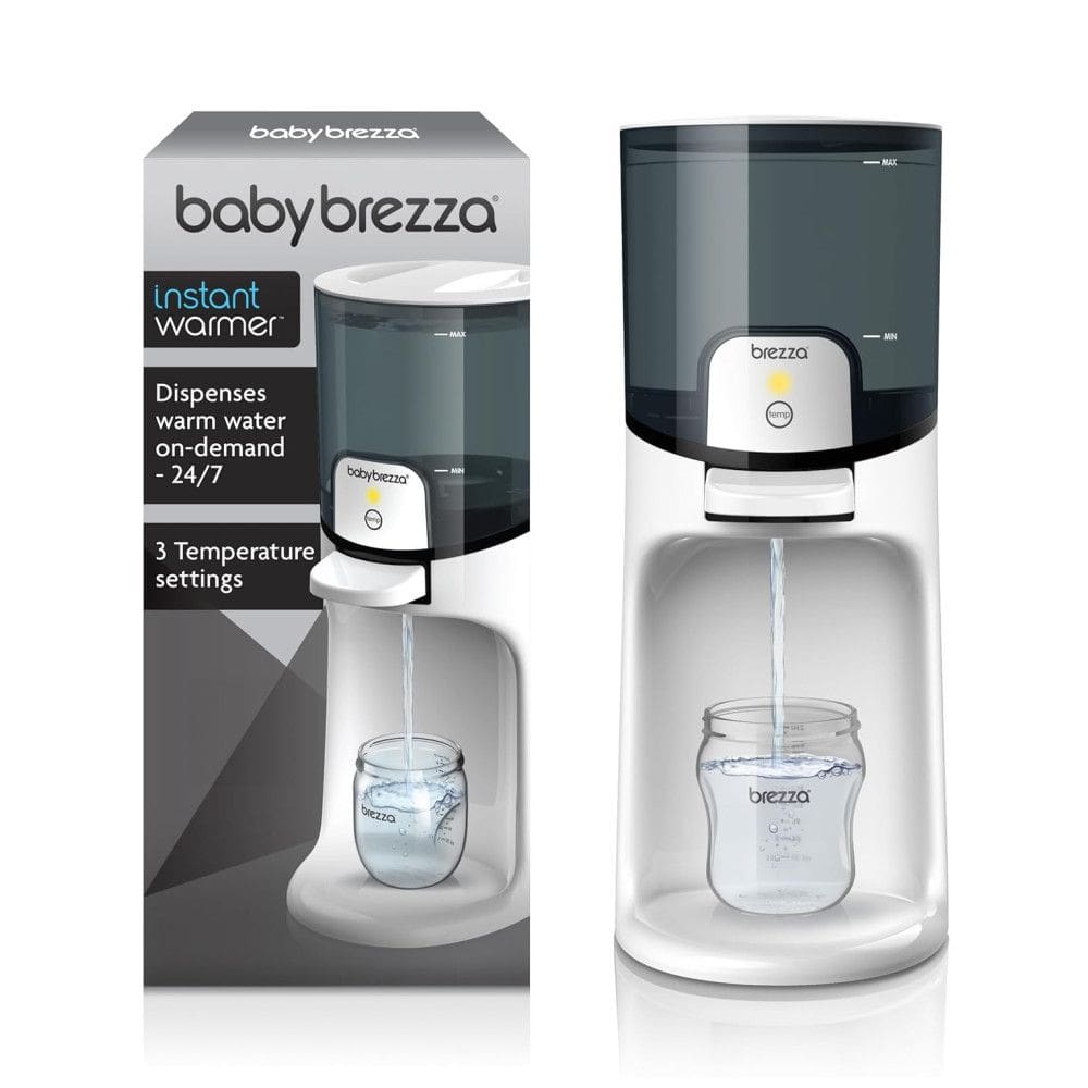 Aquecedor de água para Mamadeiras 1.4L de Capacidade com 3 Temperaturas Ajustáveis, 110v, BABY BREZZA, Branco