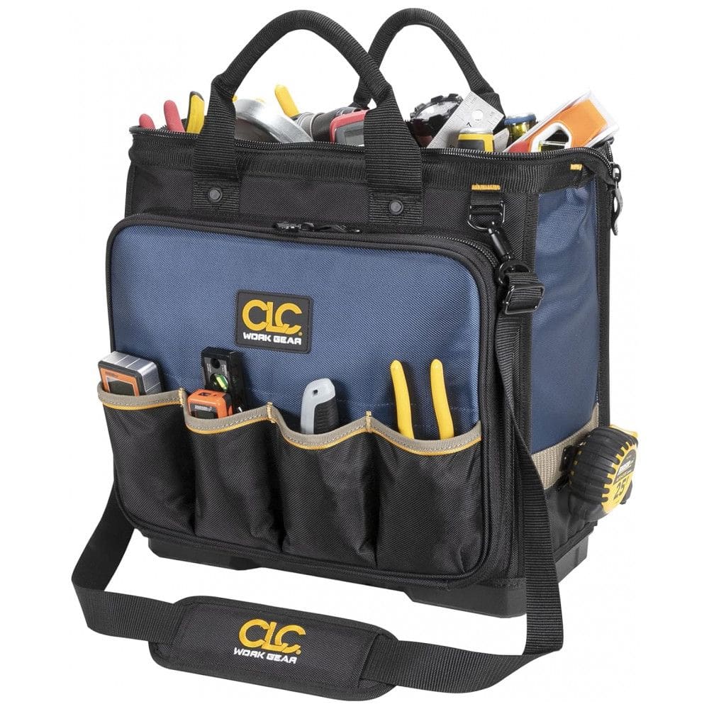 Bolsa de Ferramentas Organizadora com Compartimentos, CUSTOM LEATHERCRAFT PB1543, Azul