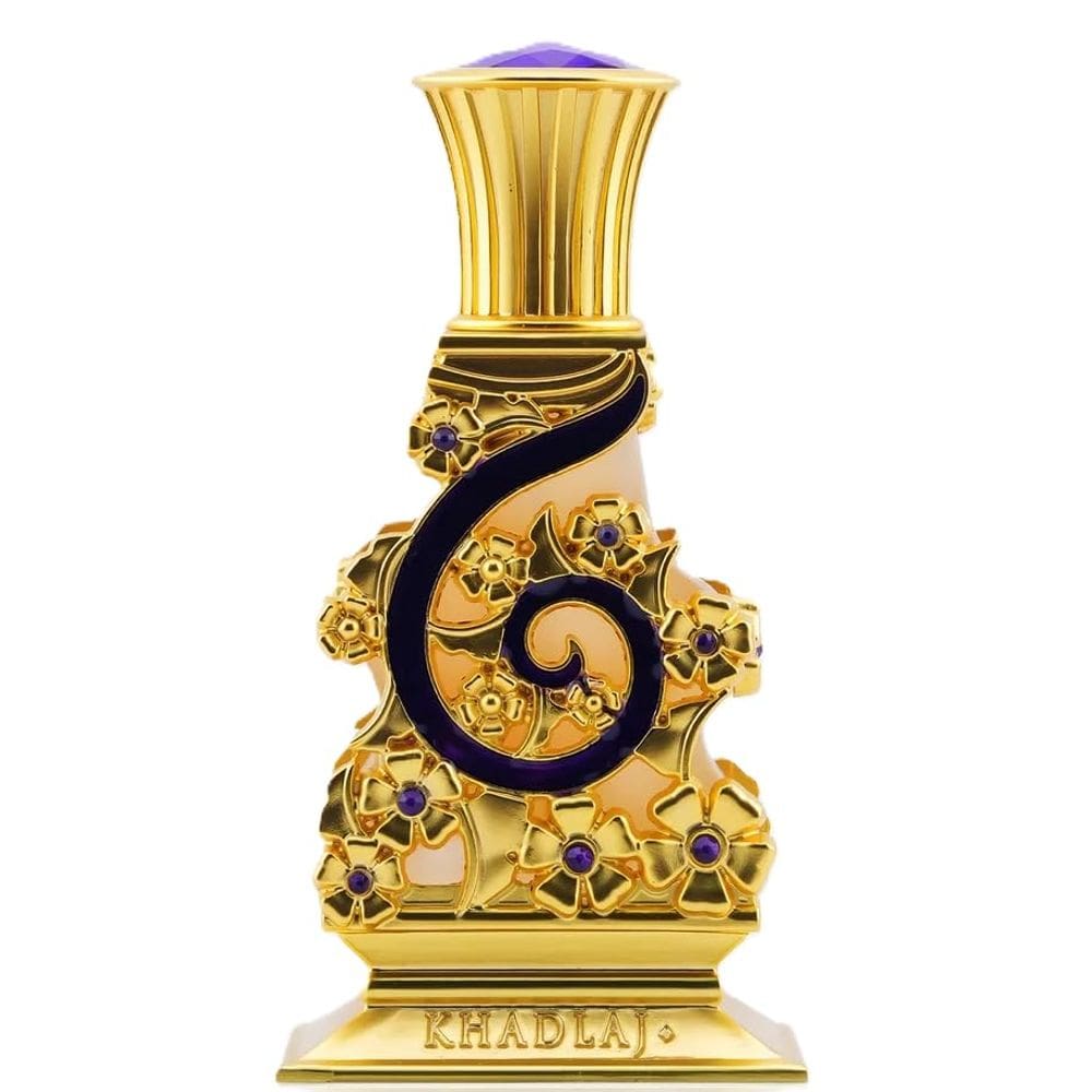 Óleo de perfume roxo Khadlaj Johayna, 20 ml unissex