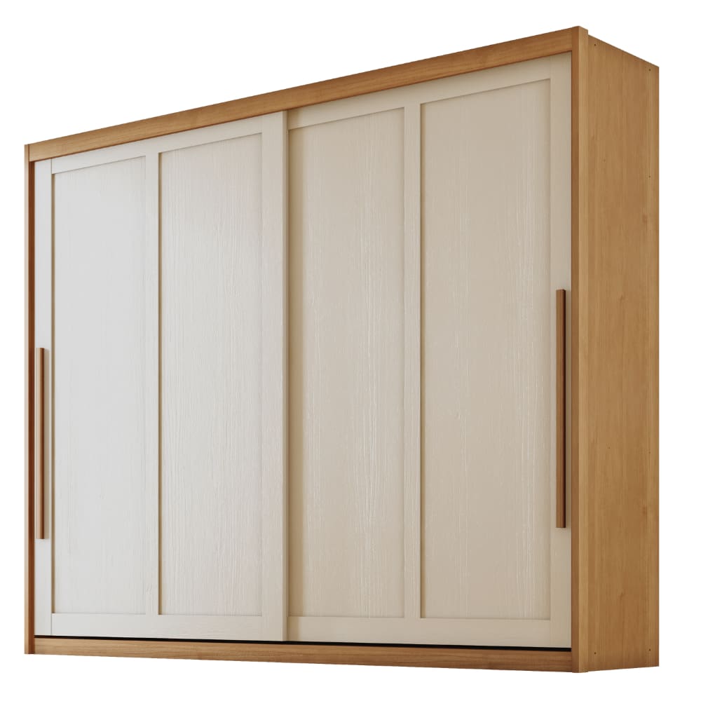 Guarda Roupas Casal 2 Portas de Correr 6 Gavetas Firenze