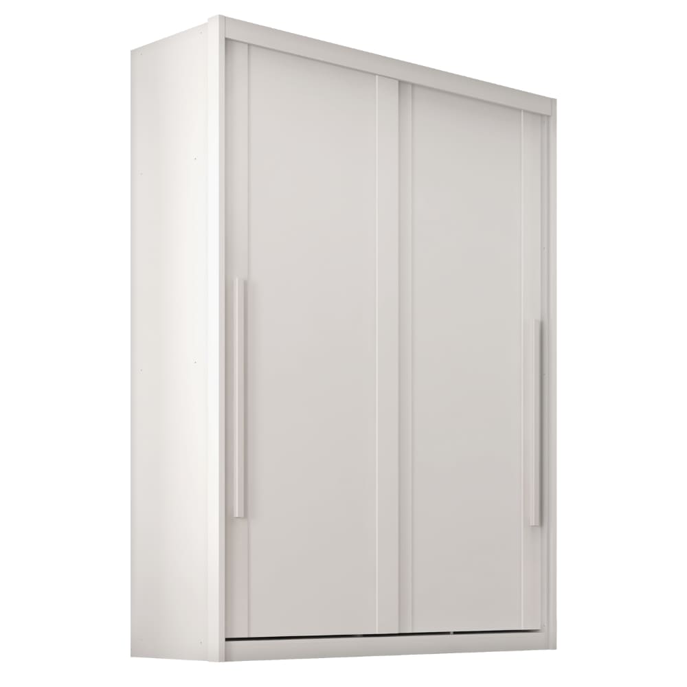 Guarda Roupas Casal 2 Portas de Correr 3 Gavetas 100% MDF Ravena