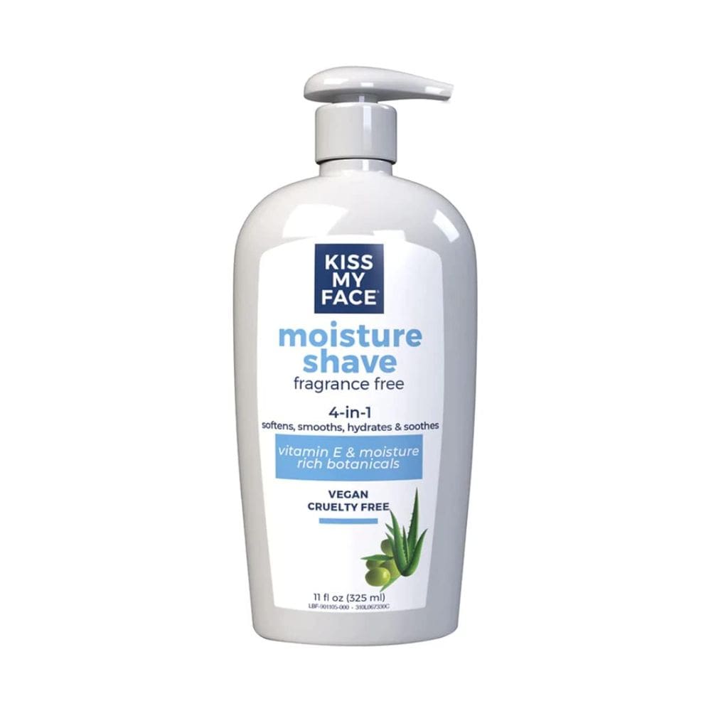 Creme de barbear Kiss My Face Moisture Shave 325 ml sem perfume