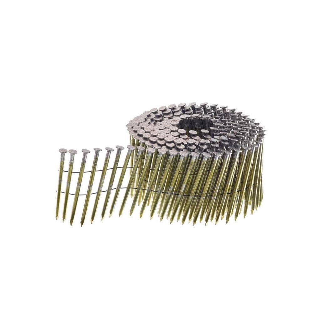 Cabeça redonda completa de aço inoxidável Nail Senco de 6,35 cm