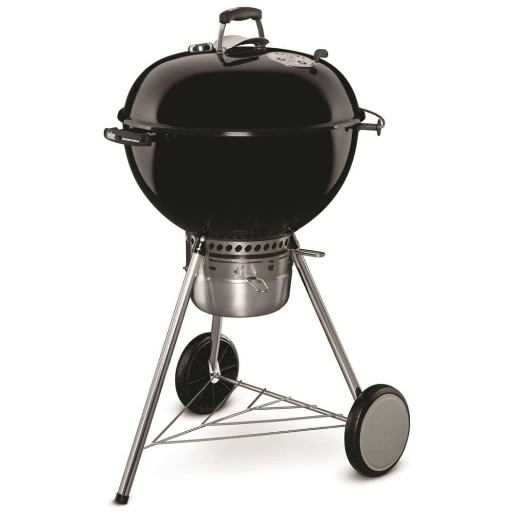 Master Churrasqueira a Carvão Serve 13 Porções, Aço Inoxidável, WEBER 14501001, Preto