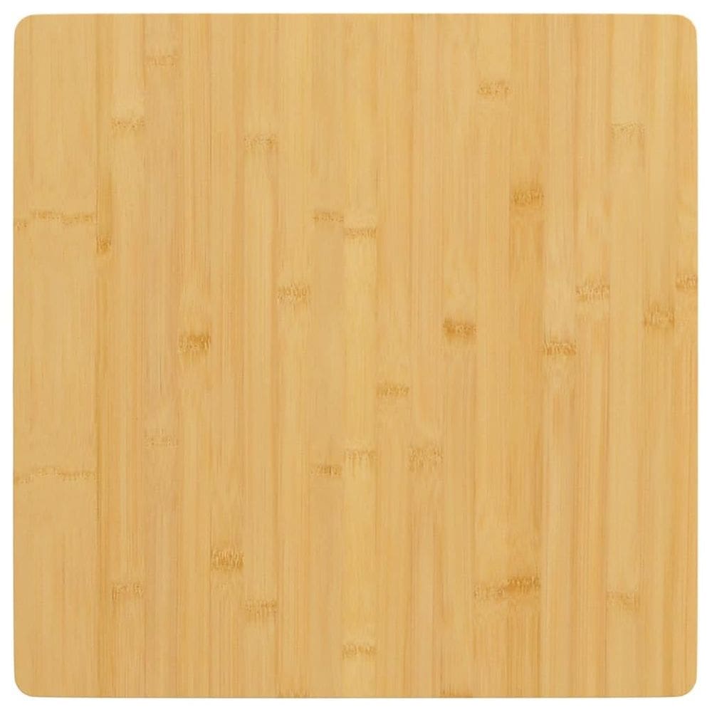 Tampo de mesa VidaXL Bamboo 60x60x4cm Durável para interior/exterior