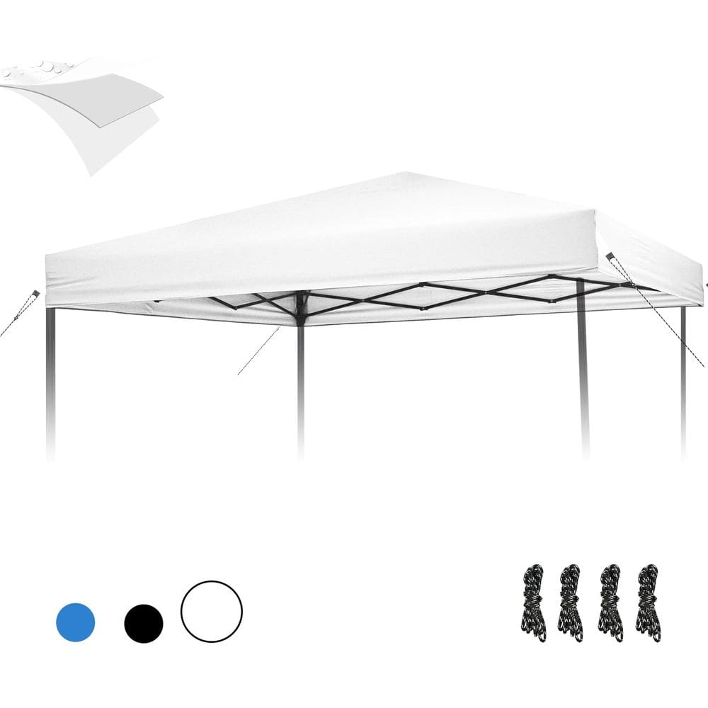 Blusa de reposição de dossel de 10 x 10 pés para tenda com estrutura de perna reta