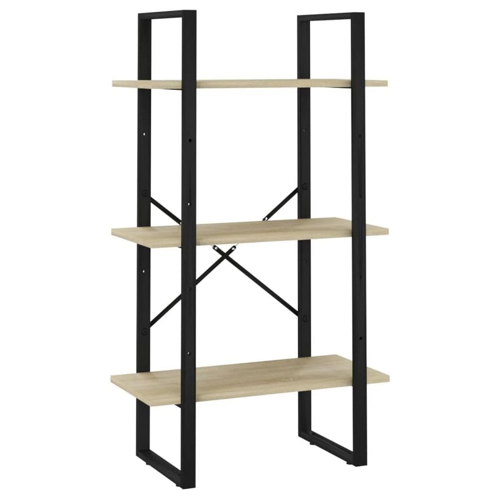 Prateleira de armazenamento vidaXL Sonoma Oak Aglomerado 60x30x105 cm