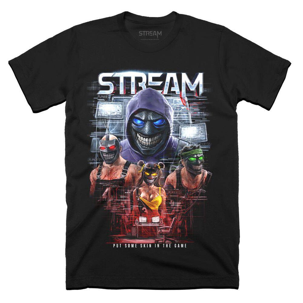 Camiseta ROCKINSTONE STREAM Skin In The Game Halloween 2025
