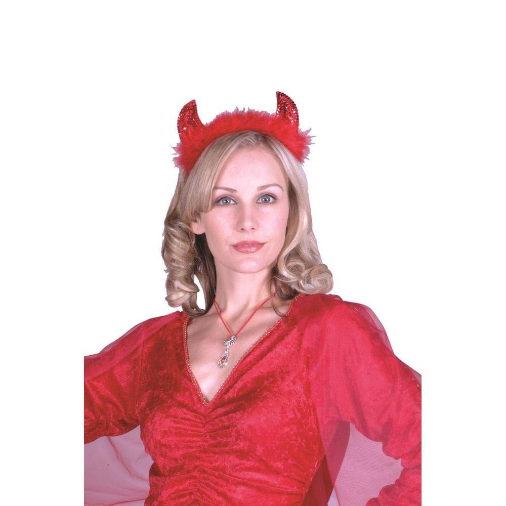 Fantasia, chapéus, traje de RG, Devilina, lantejoulas, Devil Horns