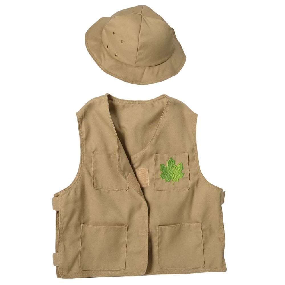 Conjunto de coletes e chapéus Dress-Up Nature Explorer para criança