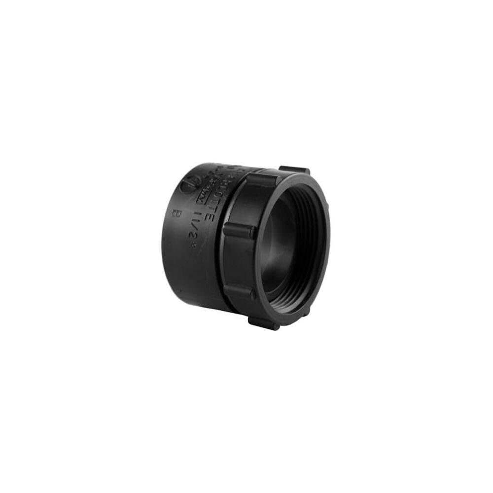 Adaptador de plugue de bandeja giratória Charlotte Pipe de 1,5 polegadas