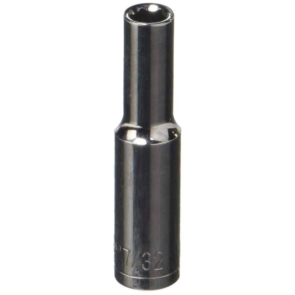 Soquete SAE Crescent 1/4” com 6 pontos de profundidade 7/32”