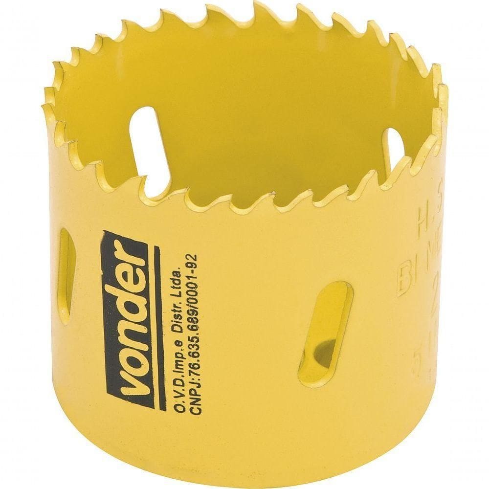 Serra Copo Aço Rápido 76mm Bimetálica Para Metal Vonder