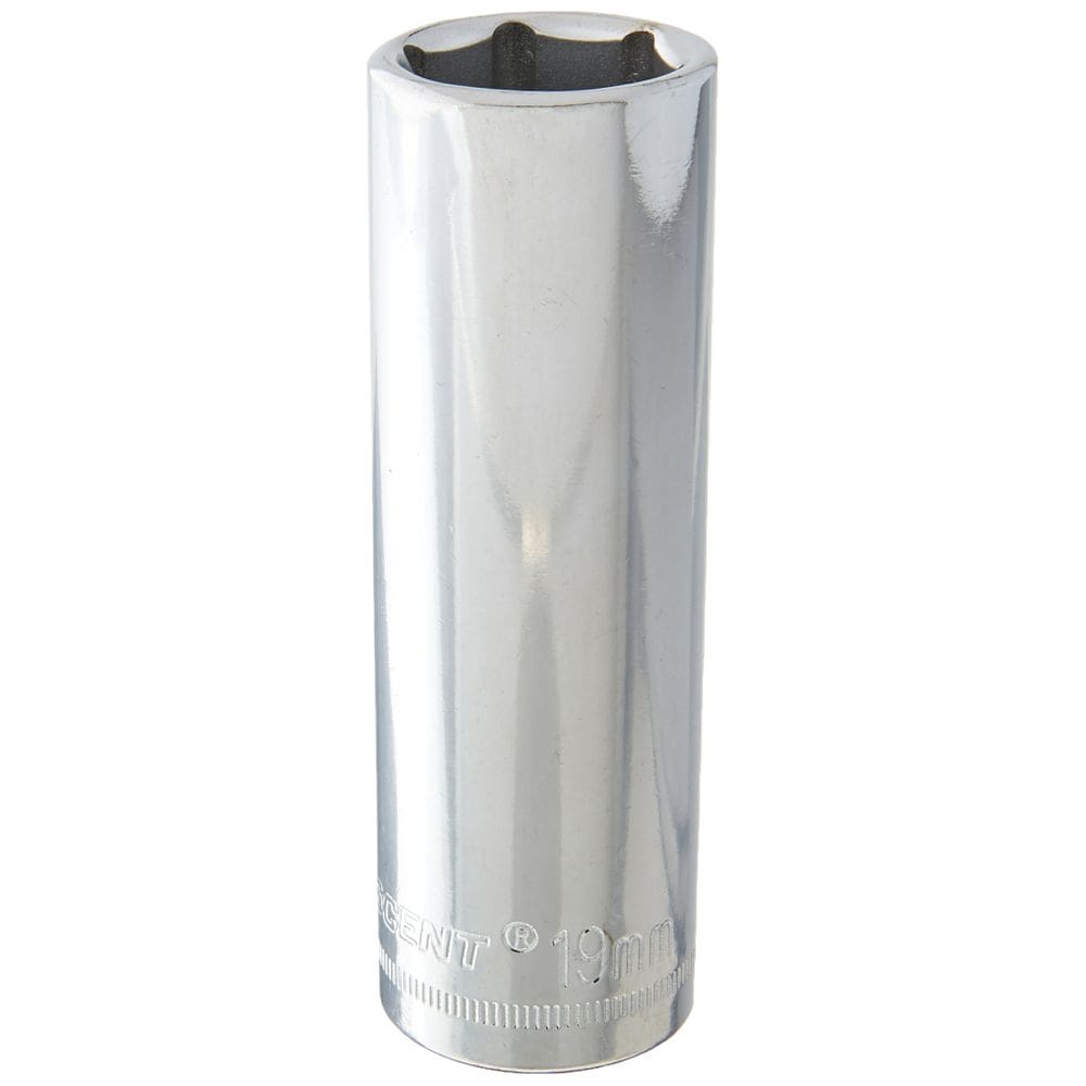 Soquete Crescent CDDS78N, unidade de 1/2”, 6 pontos de profundidade, 19 mm