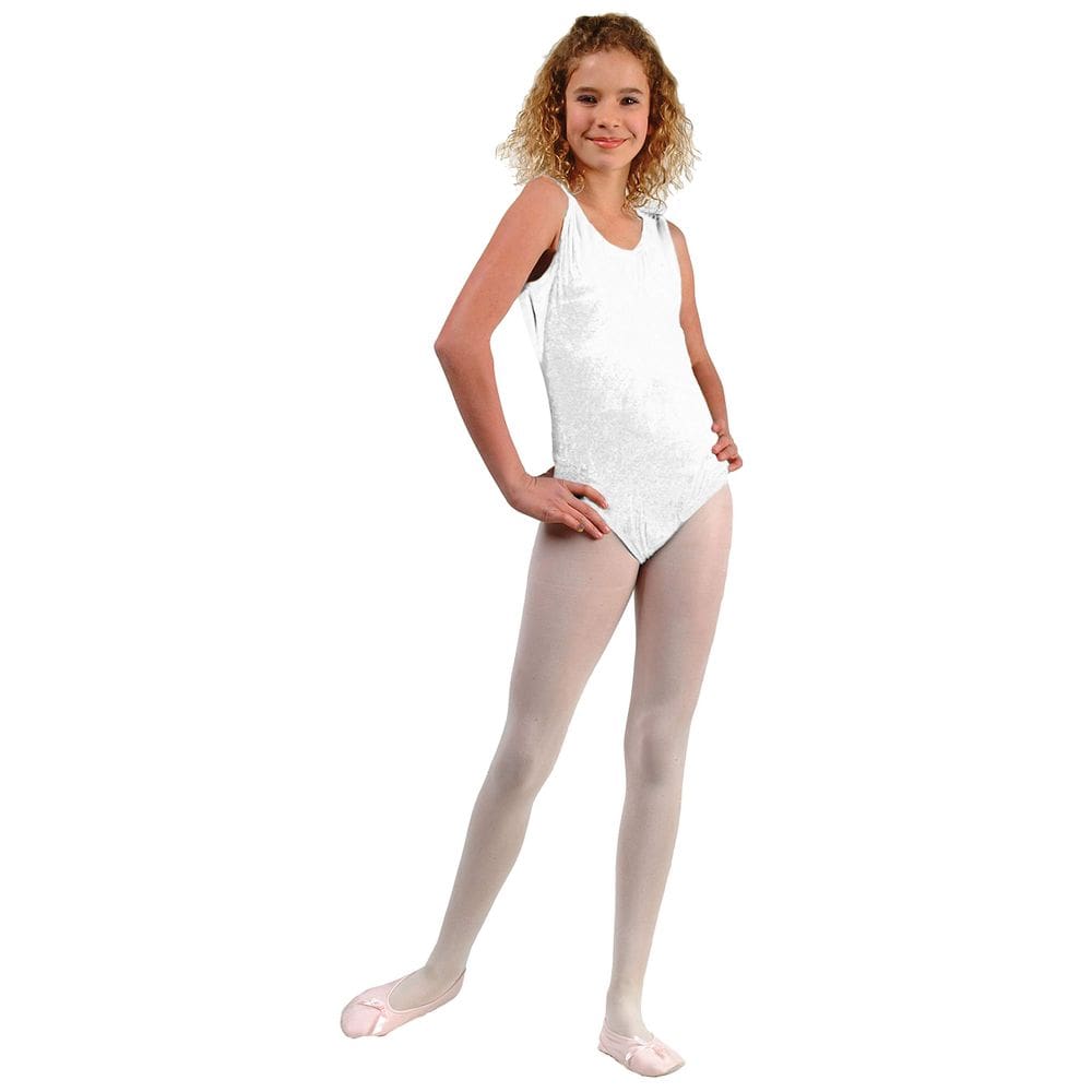 Collant RG Costumes Child White Lycra XS 3-4 anos