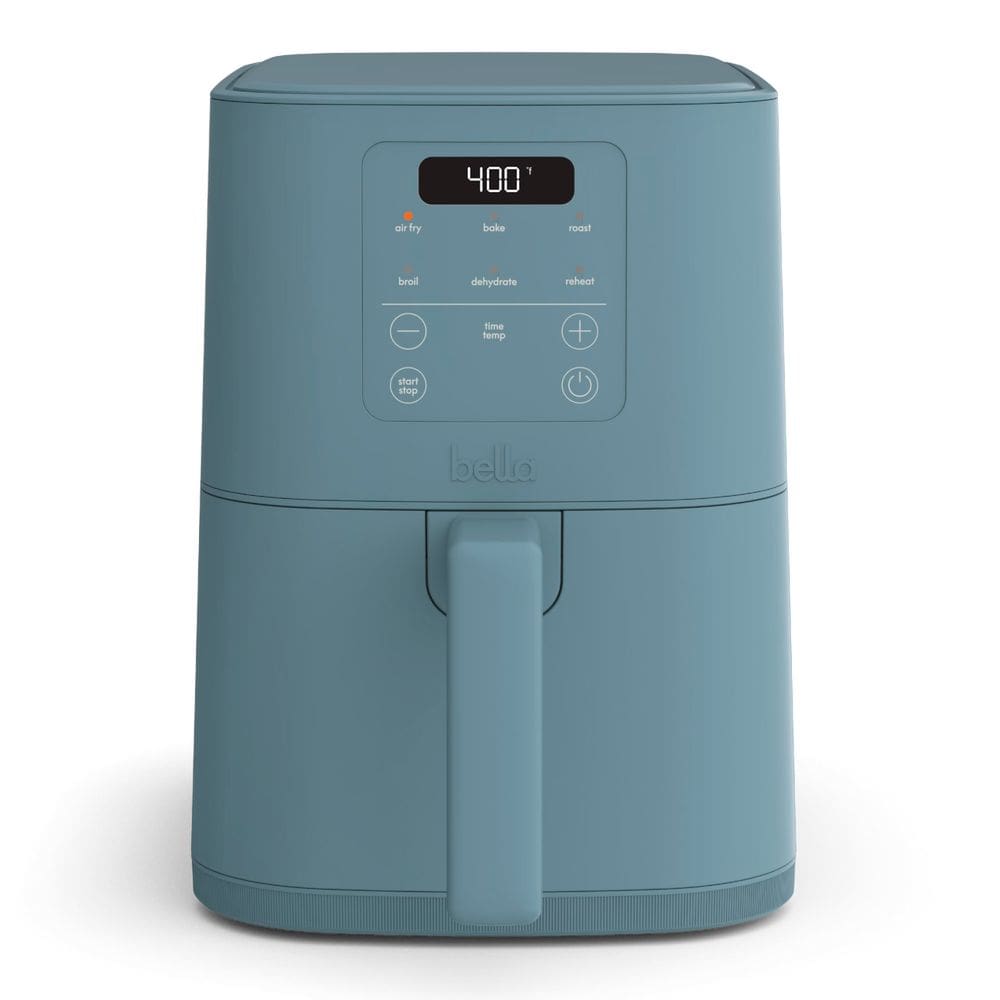 Fritadeira Air Fryer BELLA 4Qt Slim Fits-Anywhere Utensílios de cozinha Surf 1,5 kg