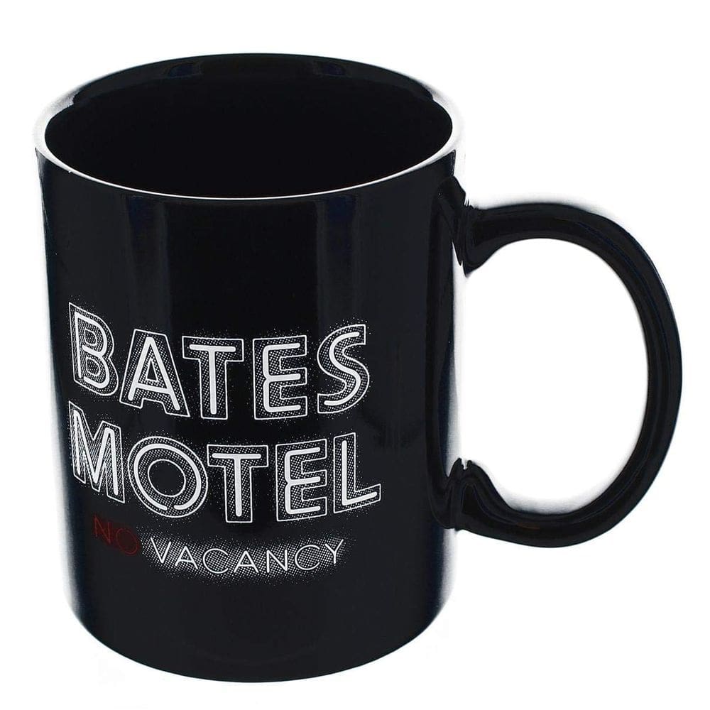 Caneca de café Nerd Block Bates Motel No Vacancy Ceramic