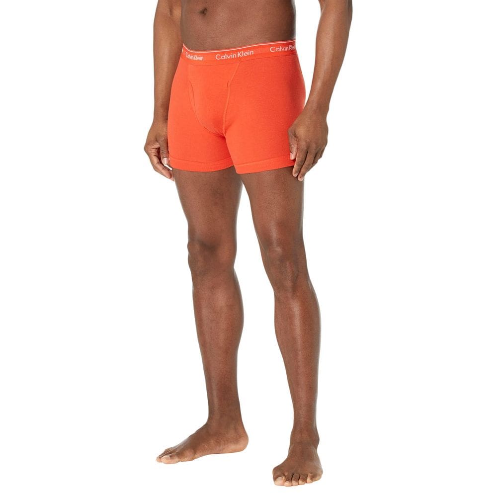 Cuecas boxer Calvin Klein Cotton Classics, pacote com 3 unidades para homens