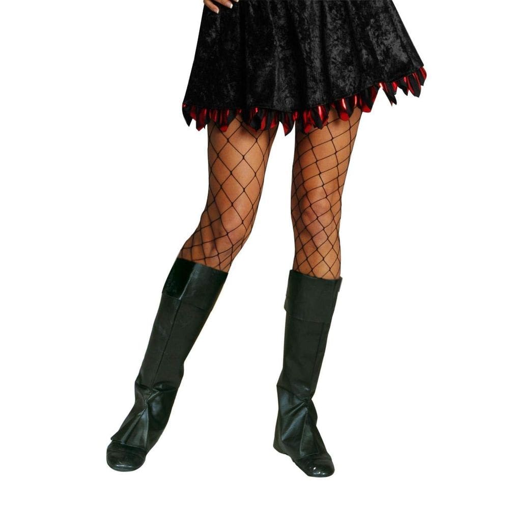 Boot Tops RG Costume em couro preto