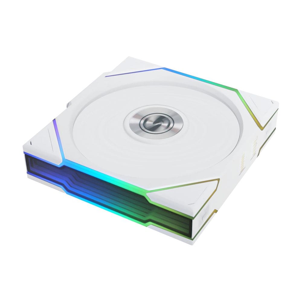 Ventilador Lian Li UNI TL sem fio ARGB branco de 120 mm