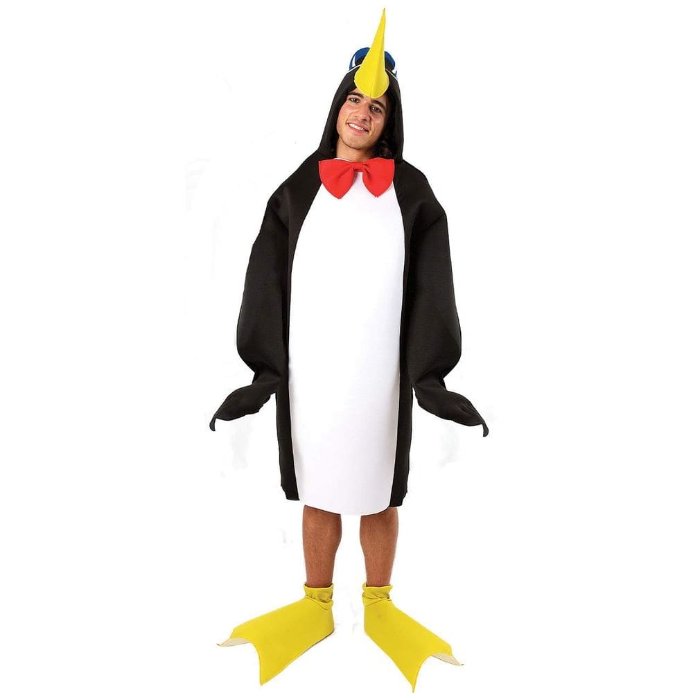 Fantasia Orion Costumes Penguin Adult com túnica e capacete