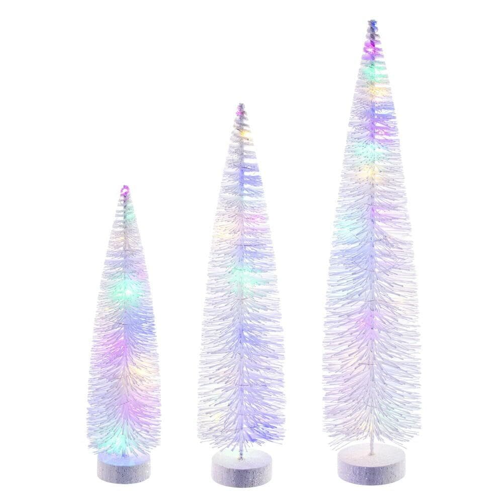 Árvore de mesa Vickerman LS240311MUBO branca com luzes