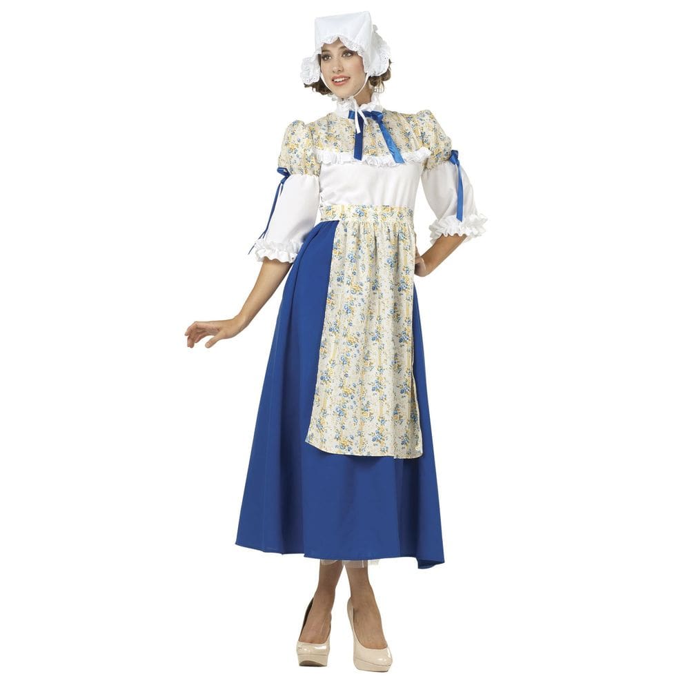 Traje RG Costumes feminino pequeno azul 81362-S