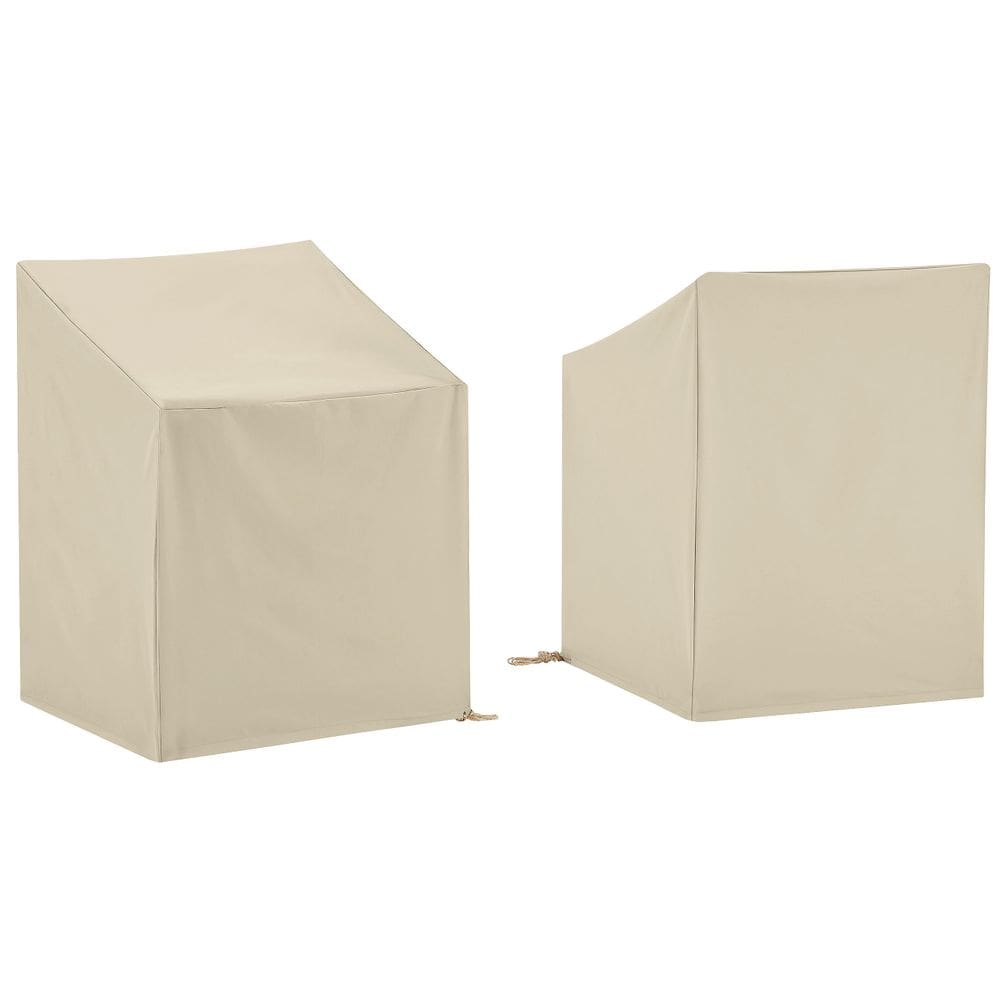 Cadeira de pátio impermeável Crosley Furniture cobre 2 peças bronzeadas