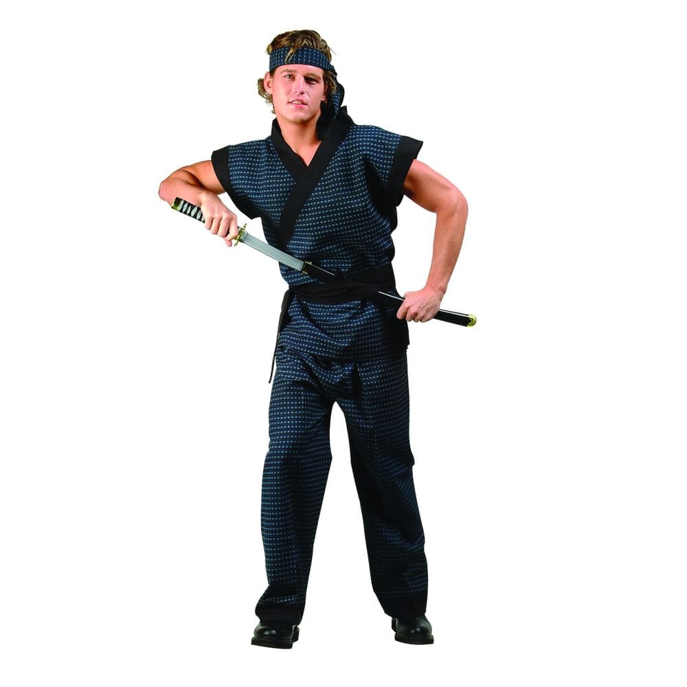 Fantasia RG Costumes Samurai Adulto Tamanho Médio 36-38