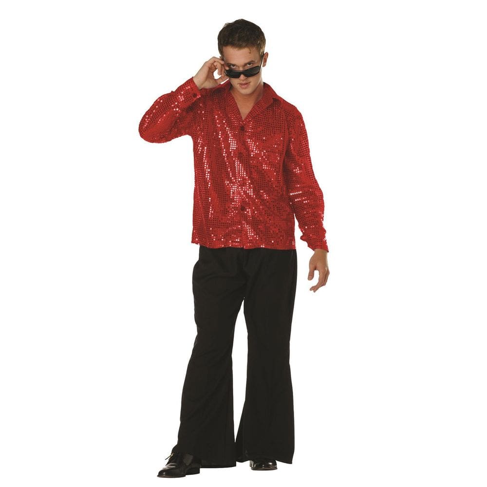 Fantasia masculina plus size RG Costumes Red XL