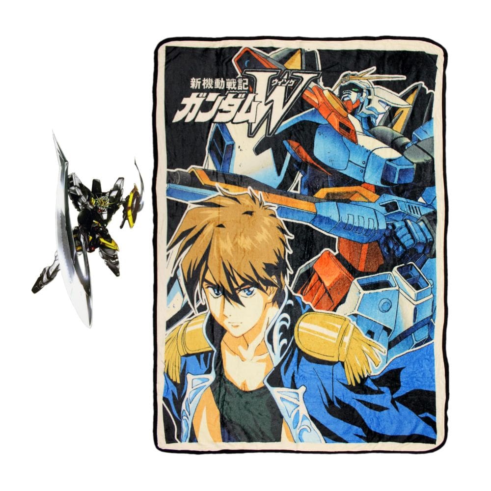 Cobertor de lã JUST FUNKY Gundam Wing 114x152cm