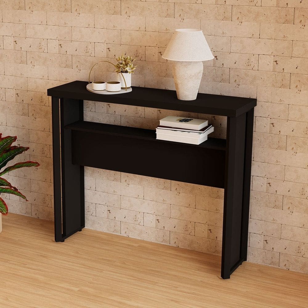 Aparador Buffet para Escritório Cantinho do Café Corporate Preto