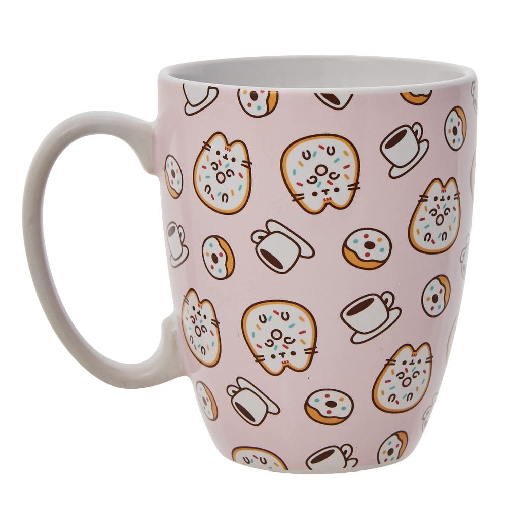 Caneca Enesco Department 56 Pusheen Donuts & Coffee 350ml