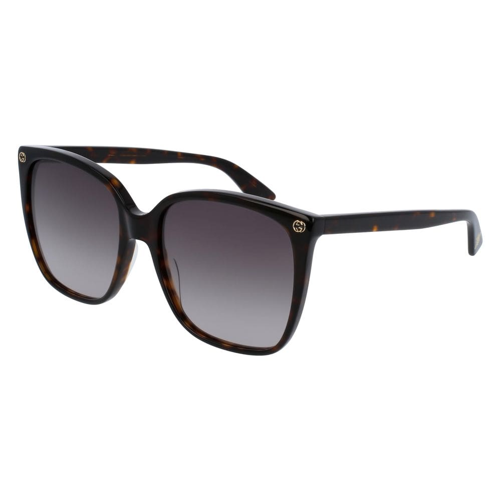 Óculos de sol Gucci Lightness Square para mulheres Havana Brown