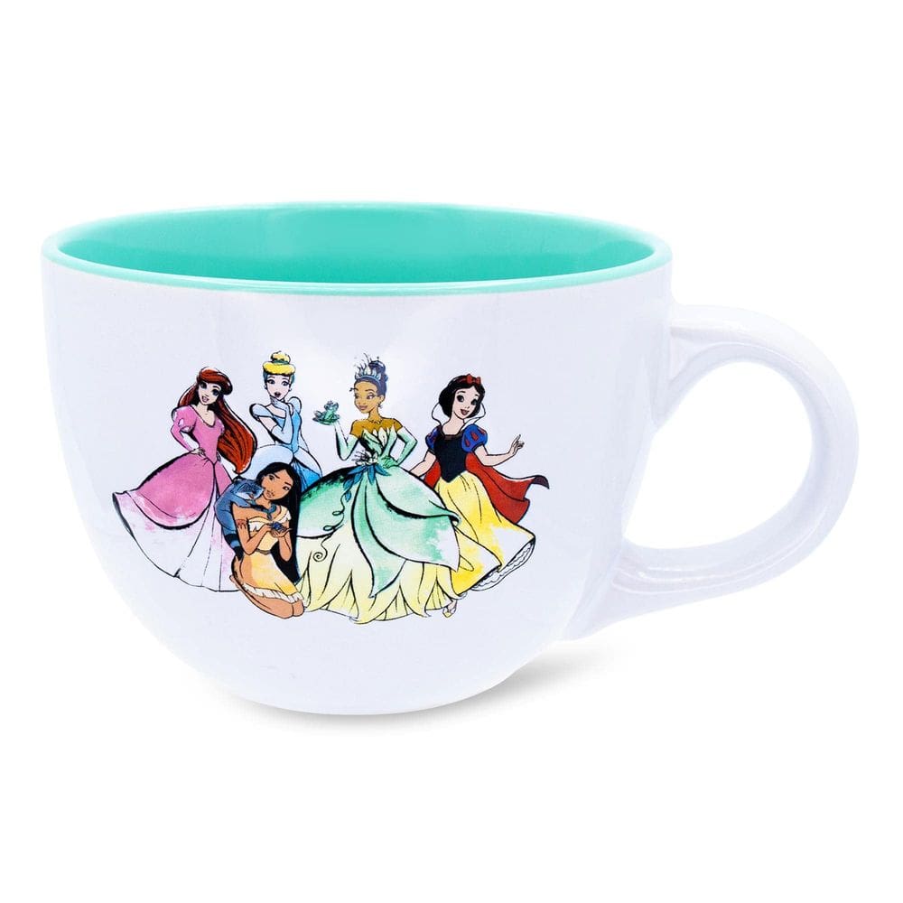 Caneca de sopa Silver Buffalo Disney Princess 710ml Group Shot