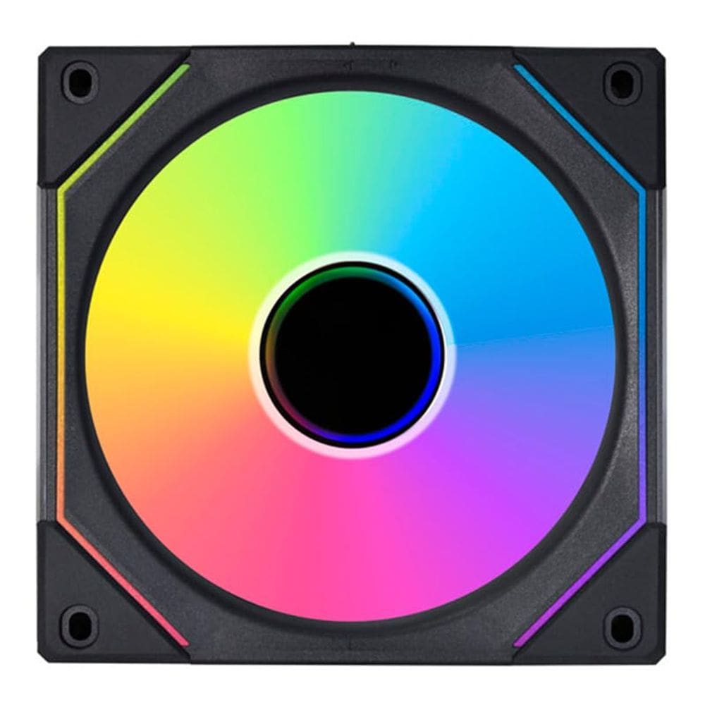 Ventilador ARGB Lian Li SL Infinity 120 mm de lâmina reversa preta