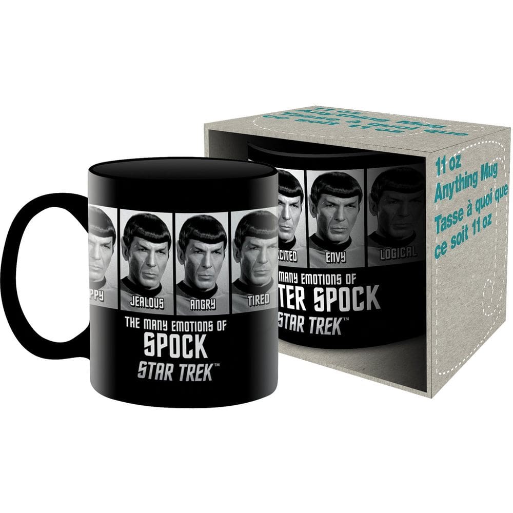 Caneca de cerâmica Aquarius Star Trek Emotions of Spock 325 ml