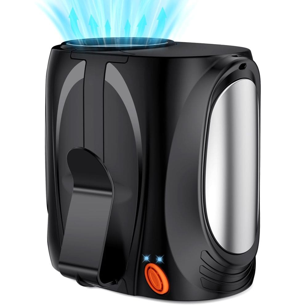 Ventilador de cintura portátil Tedajo AI com bateria de 6 velocidades 16000 RPM 40H