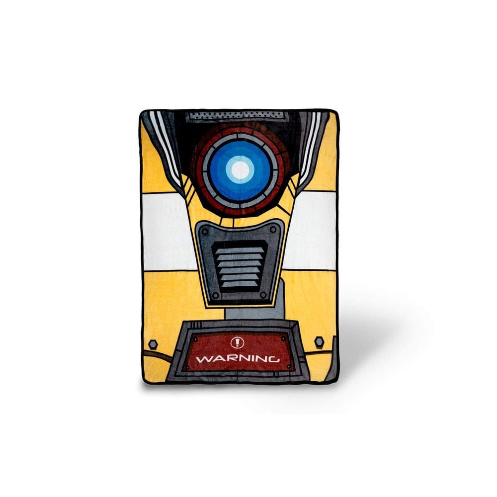 Cobertor Borderlands Claptrap Fleece 114 x 152 cm oficial