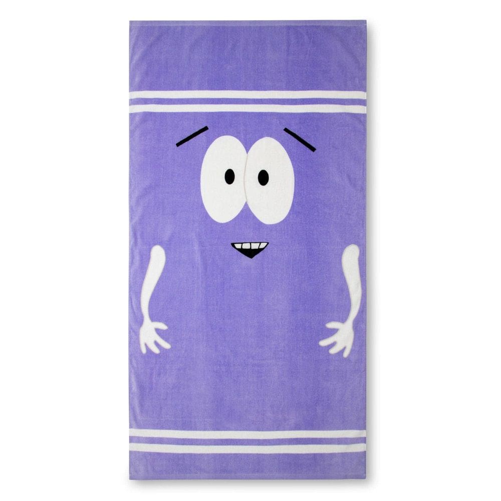 Toalha de banho Toynk South Park Towelie de algodão ultramacio 76x152cm