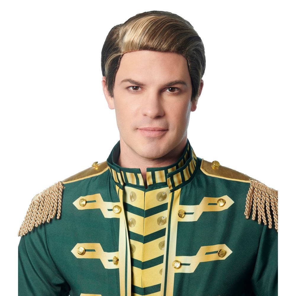 Peruca Costume Culture Captain Brown poliéster sintético