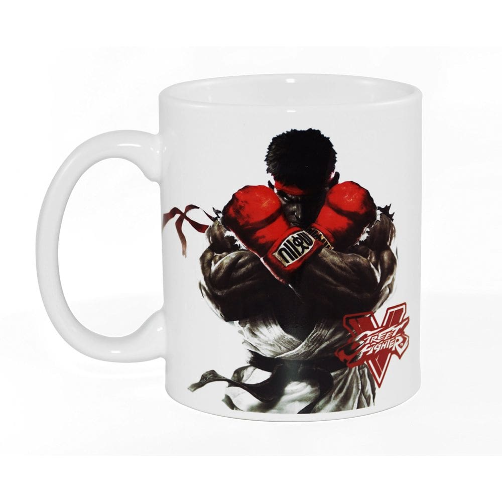 Caneca de café JUST FUNKY Street Fighter V Ryu 325ml Cerâmica