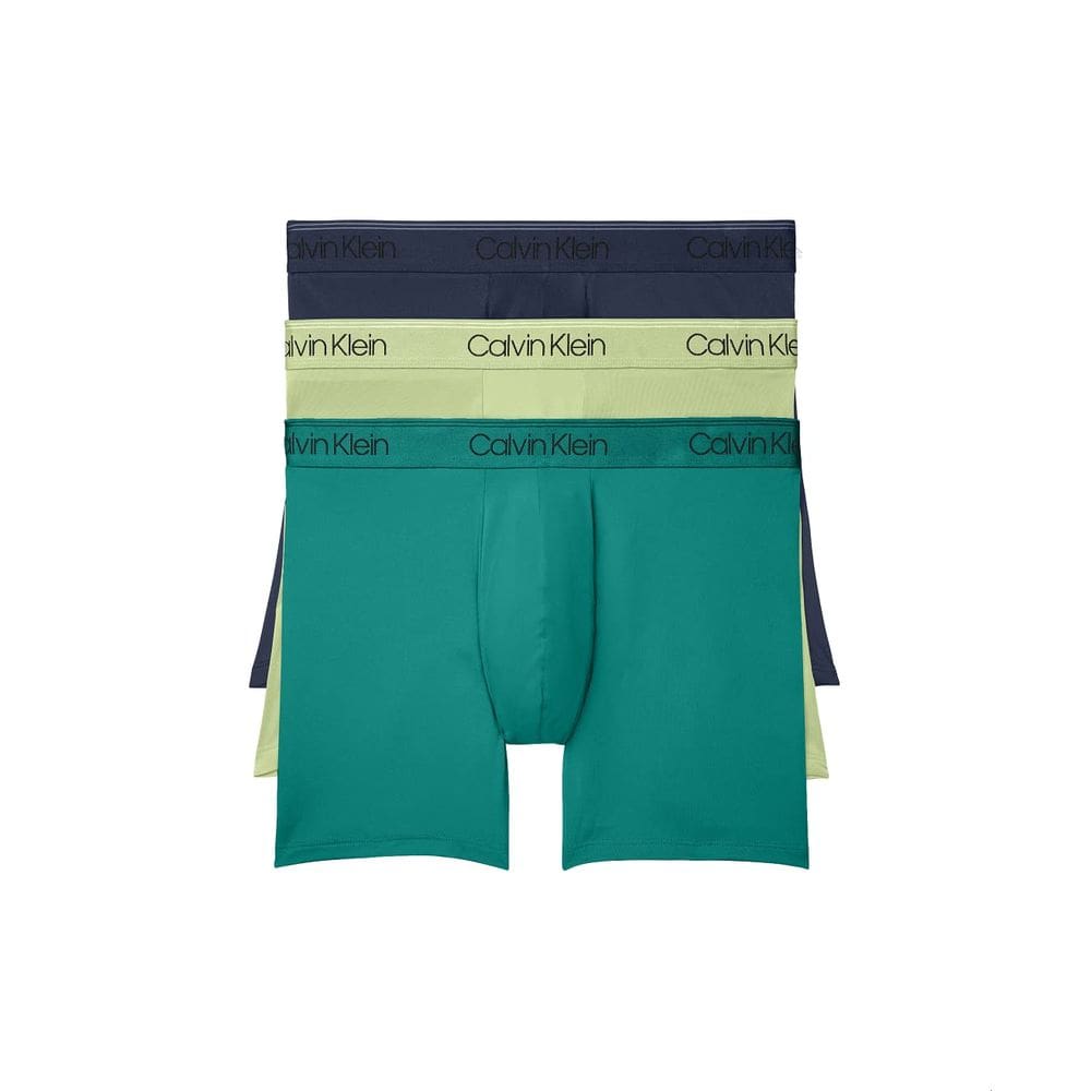 Cuecas boxer Calvin Klein Micro Stretch para homens, pacote com 3