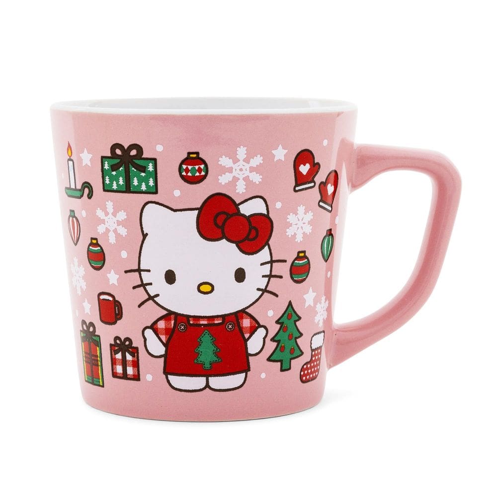 Caneca Silver Buffalo Sanrio Hello Kitty Holiday 500ml