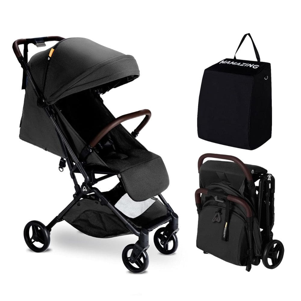 Carrinho de Bebê de Viagem Ultraleve MAMAZING - Premiado, Compacto, Ideal para Aviões, Dobrável com uma Mão, 5,26 kg