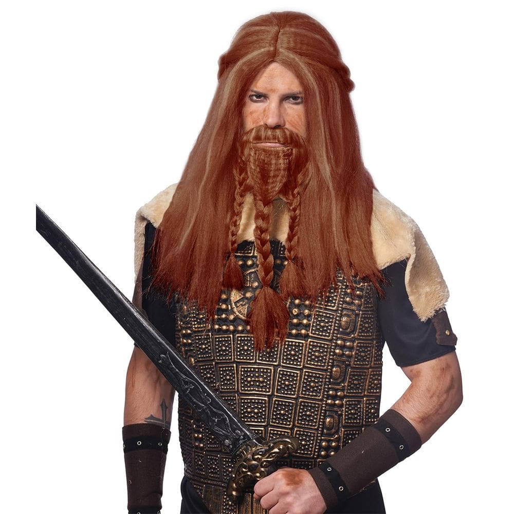 Traje de fantasia Viking WG & Beard